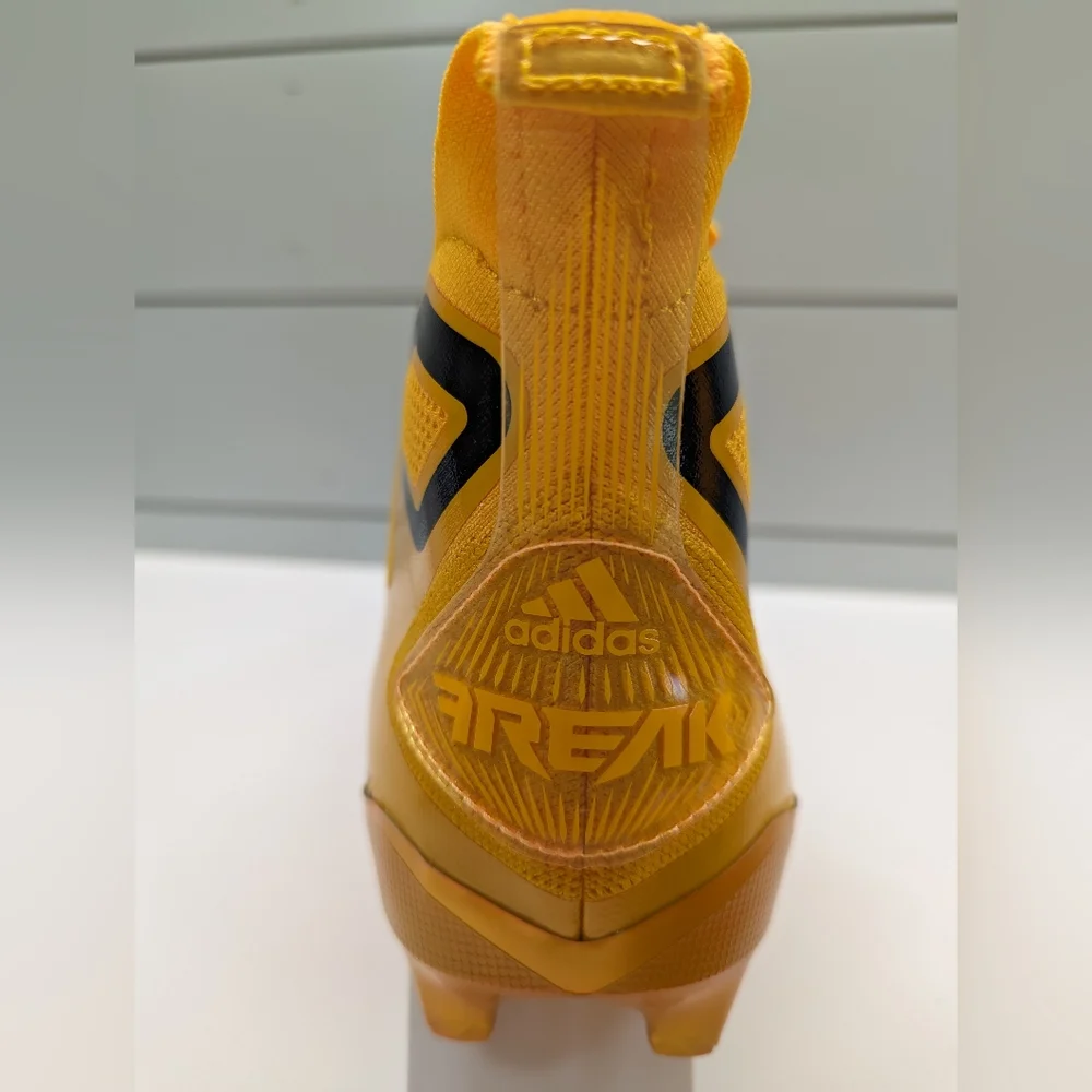 Adidas Freak 21 Ultra Team Collegiate Gold Black Yellow Football cleats Men's 14